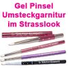 Solution Cosmetic Gel Pinsel Pink Gr��e 4