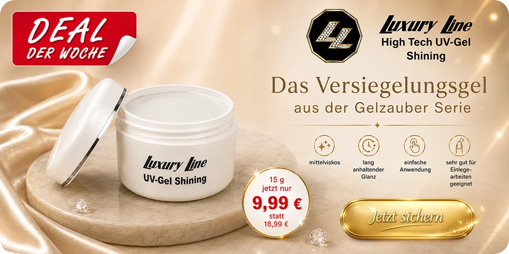 Deal der Woche - Luxury Line UV-Gel Shining - Das Versiegelungsgel aus der Gelzauber Serie