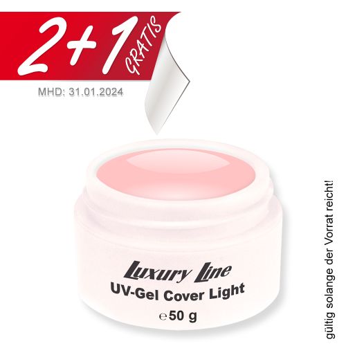 2+1 AKTION: Luxury Line UV Gel Cover Light 30g MHD