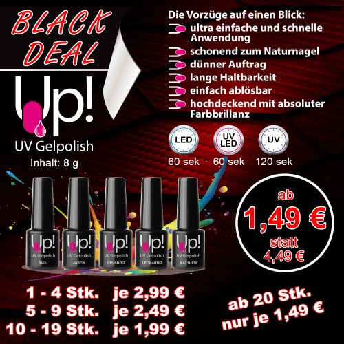 Up! Gelpolish Abverkauf