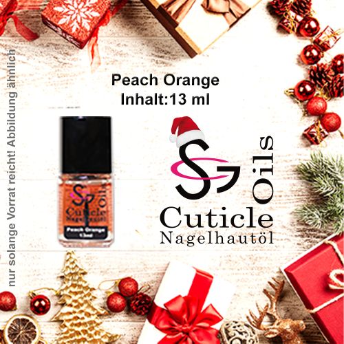 SCG Cuticle Oil - Peach Orange 13ml