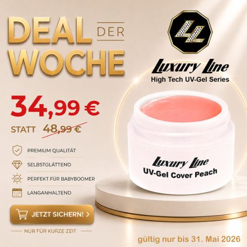 Deal der Woche Luxury Line Cover Peach 50g