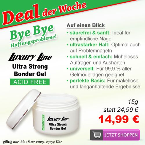 Luxury Line Ultra Strong Bonder Gel 15g - SÄUREFREI