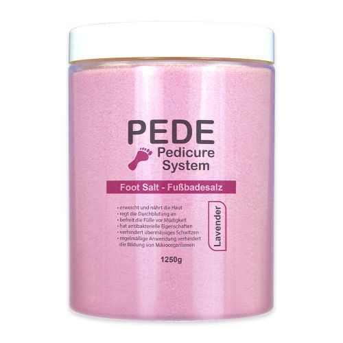 PEDE Fußbadesalz Lavendel 1250g