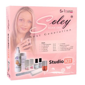 Soley Soak Off Gelsystem Studio Kit