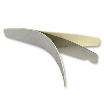 Edelstahl Feilboard Gerade – Ultraleichtes Board Für Wechselfeilen, 180x19x0,5 Mm, Made In Germany