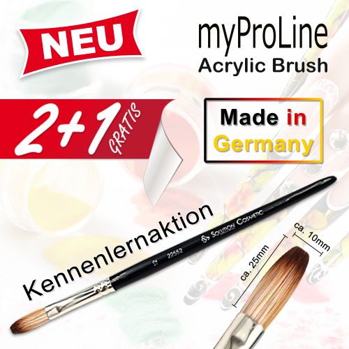 2+1 AKTION: myProLine Acrylic Brush #12