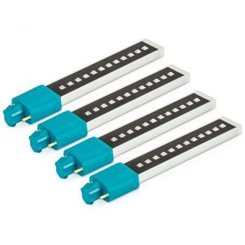 LED UVA Universal Ersatzröhre 9W Set 4 Stk.