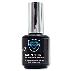 Sapphire Protective Top Gel Pinselflasche 15g