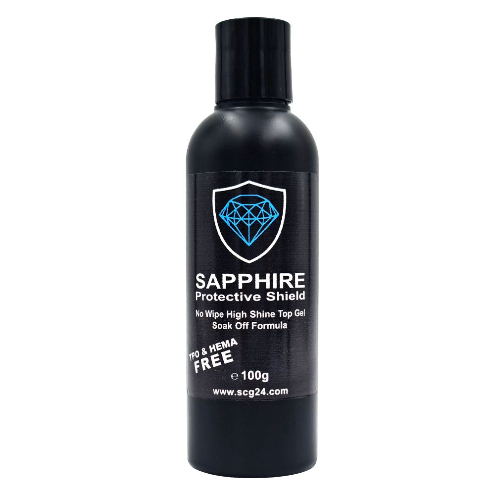 Sapphire Protective Shield High Shine Top Gel 100g Nachfüllflasche