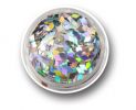 Laser Glitter Flakes Rhombus - Winter Dream