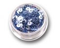 Metallic Disc"o" Effect Glitter - Navy Blue