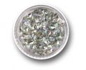3D Effect Glitter Rhombus - Silver