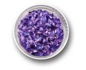 3D Effect Glitter Rhombus - Purple Rain