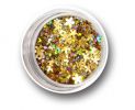 Metallic Flower Effect Glitter - Nugget