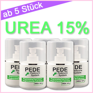 PEDE Regenerierende Fußcreme mit UREA 15% ab 5 Stück