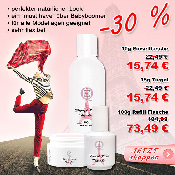 French Pink Top Gel